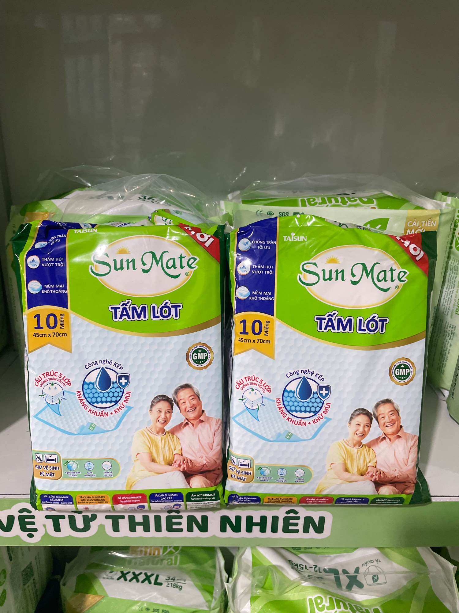 Tấm Đệm Lót Người Lớn Sunmate (10 Miếng/Bịch)
