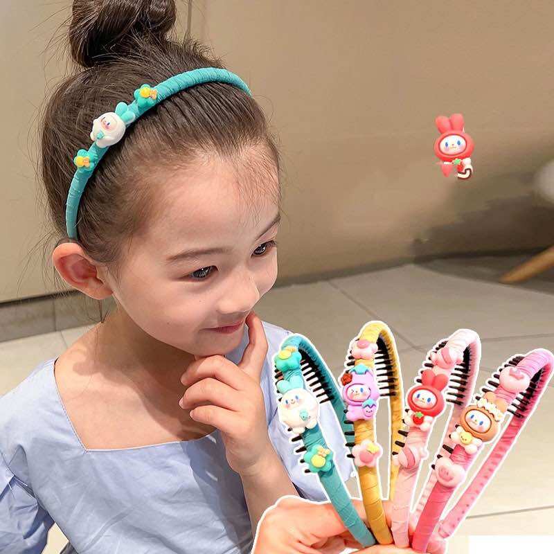 Băng Đô Cài Tóc Kiểu Hoạt Hình Dễ Thương Cho Bé Gái