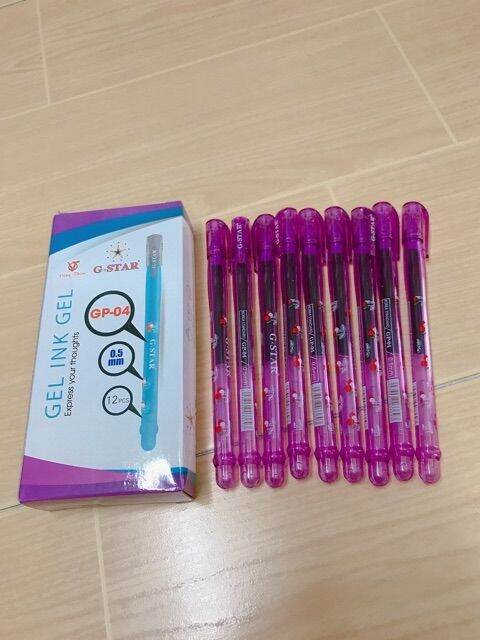 Hộp 12 bút gel gstar GP-04