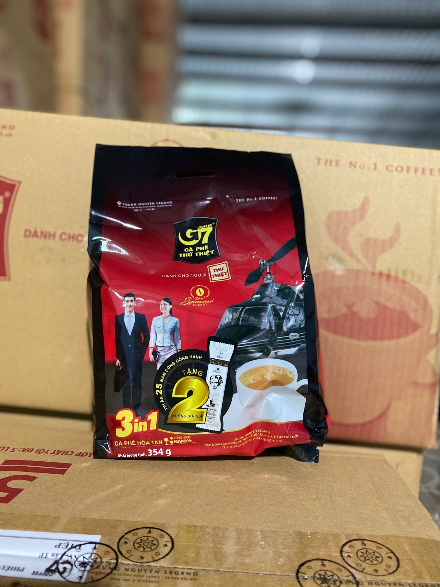 Cà Phê Sữa G7 - Bịch 20 gói 16g -