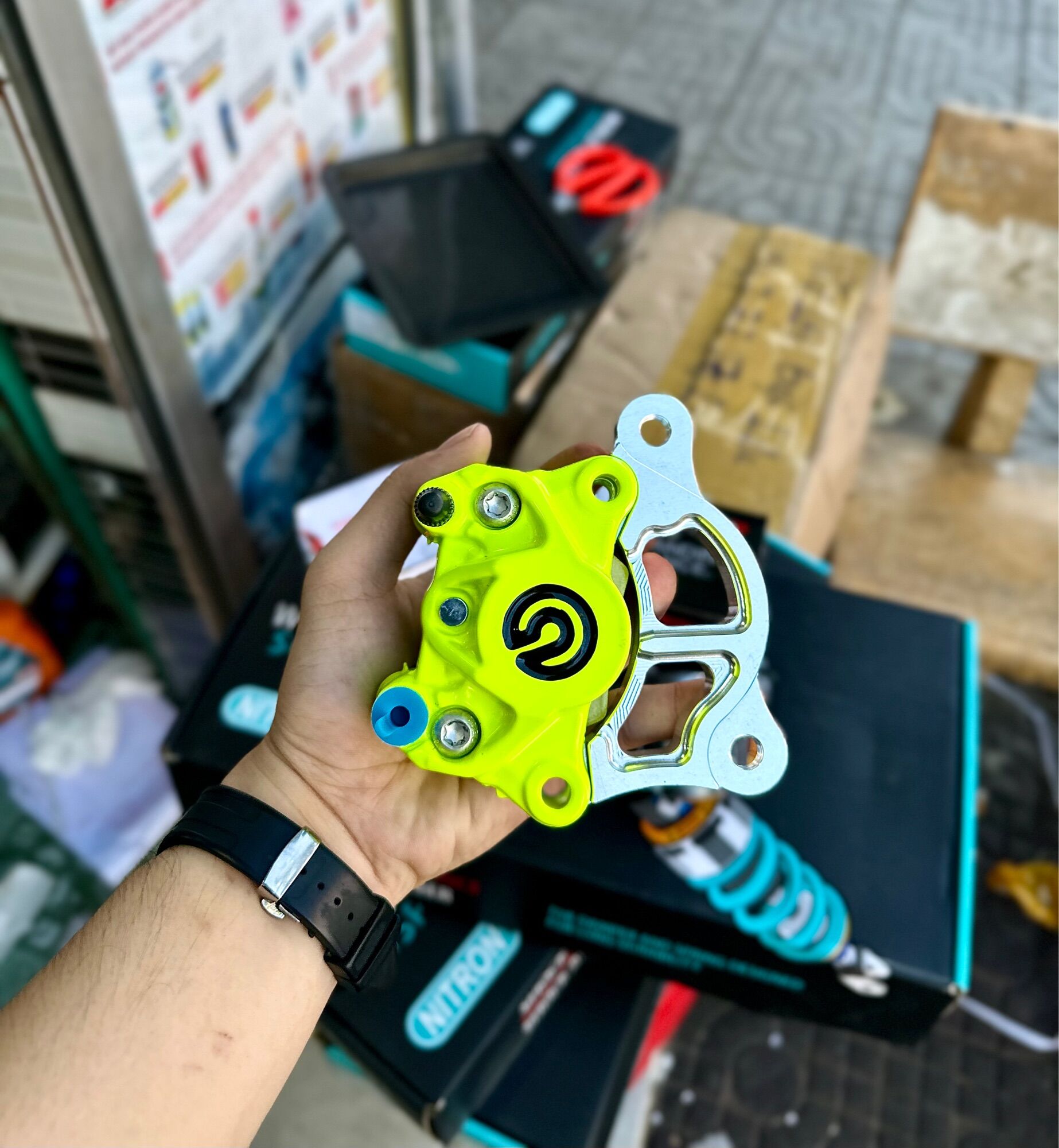 Pad Heo Dầu CNC Brembo Frando 2 Piss