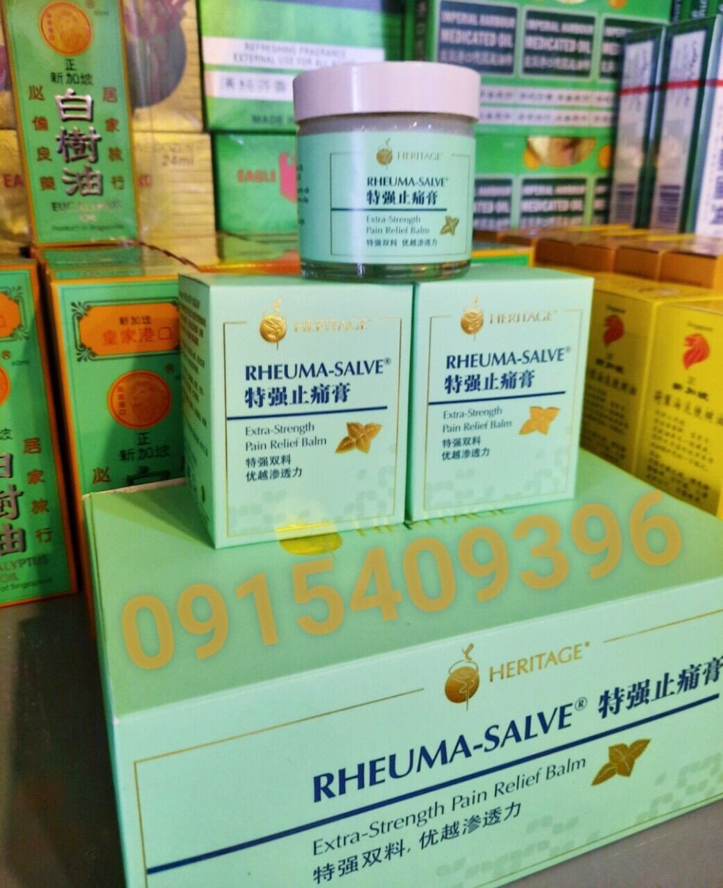 Dầu cù là rheuma salve 50g singapore chính hãng