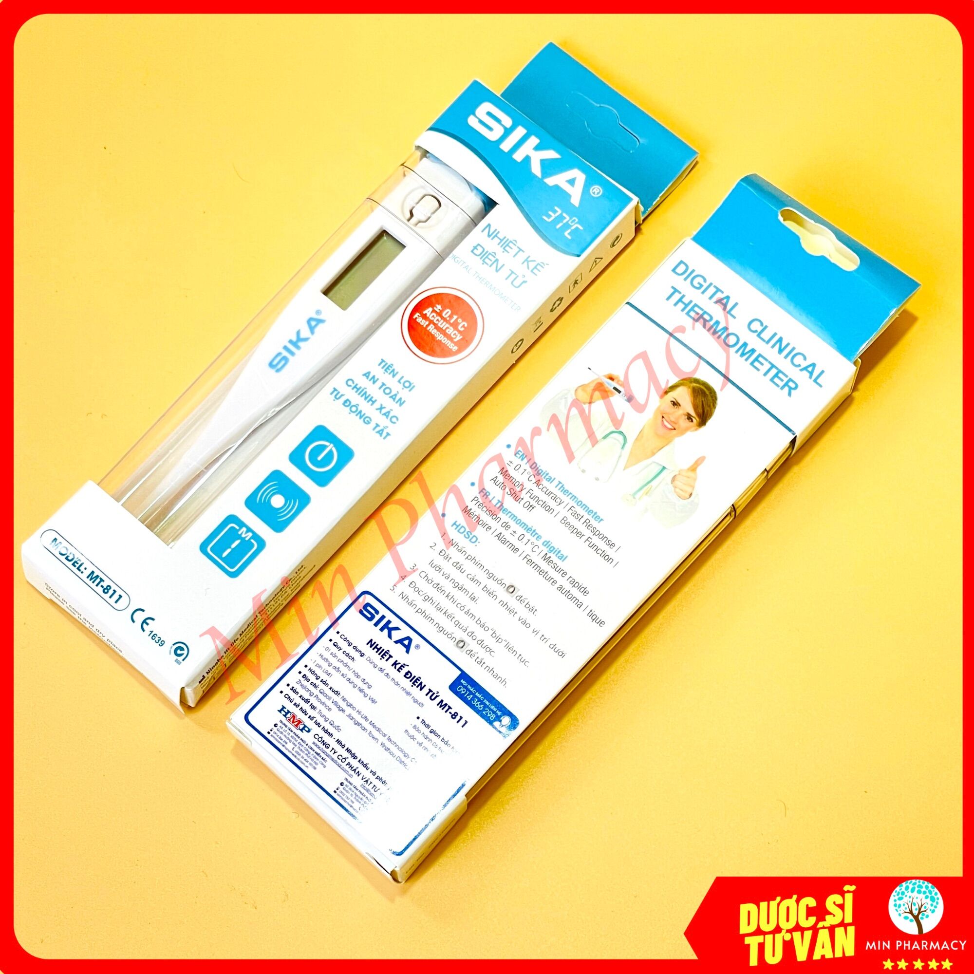 Nhiệt Kế Điện Tử SIKA - Minpharmacy