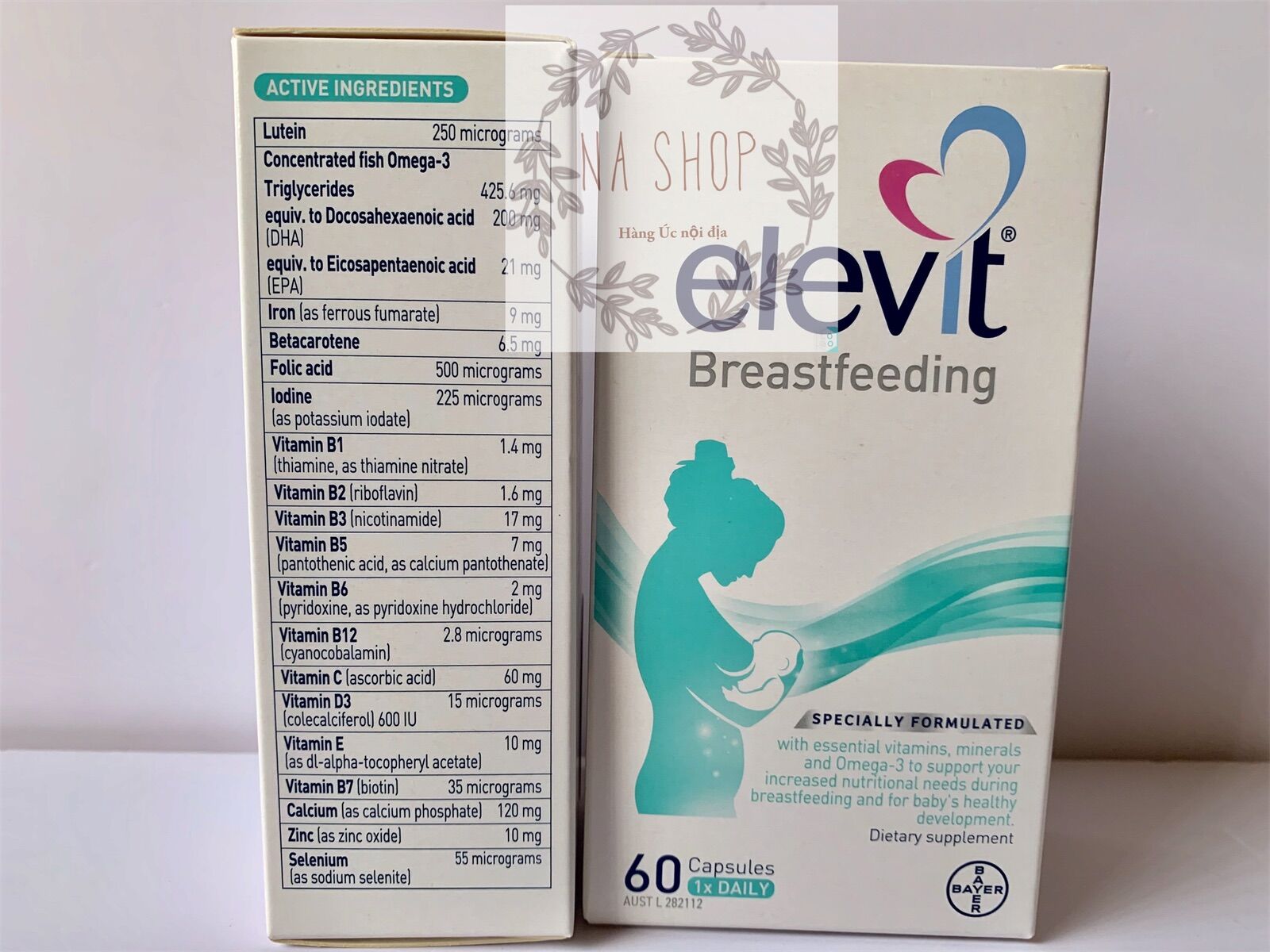 SALE Elevit Sau Sinh Breastfeeding Của Úc, 60 viên