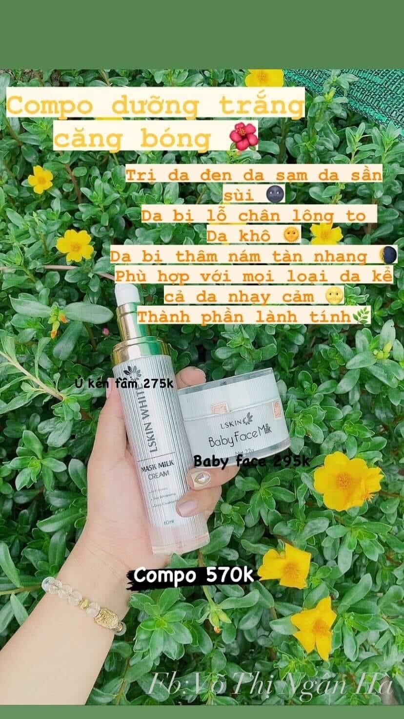 Kem Baby Face Trắng da  đan thy