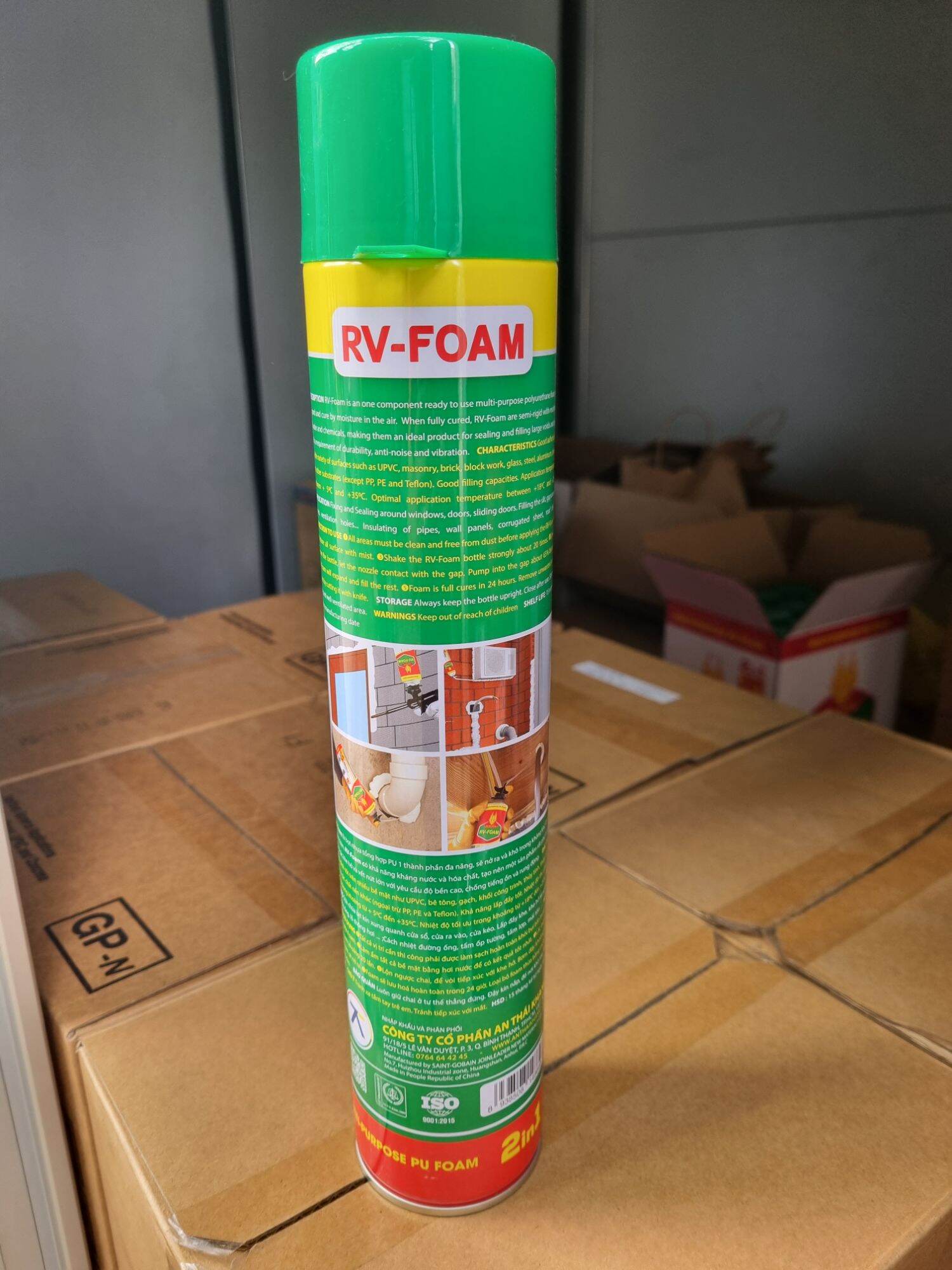 KEO BỌT NỞ RV FOAM (Đầu vòi 2 chức năng)