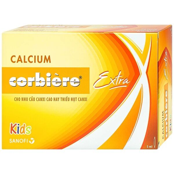 ✅ Calcium Corbiere Extra Kid cho nhu cầu canxi hay thiếu hụt canxi cho trẻ em
