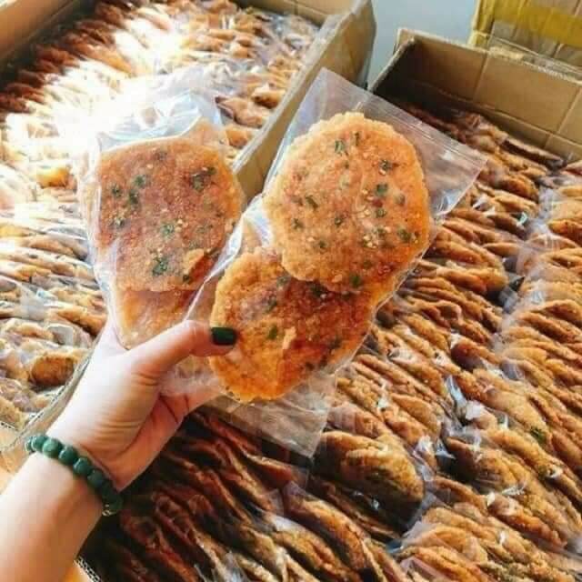 Bịch 3 miếng cơm cháy mắm hành nặng 80~90g