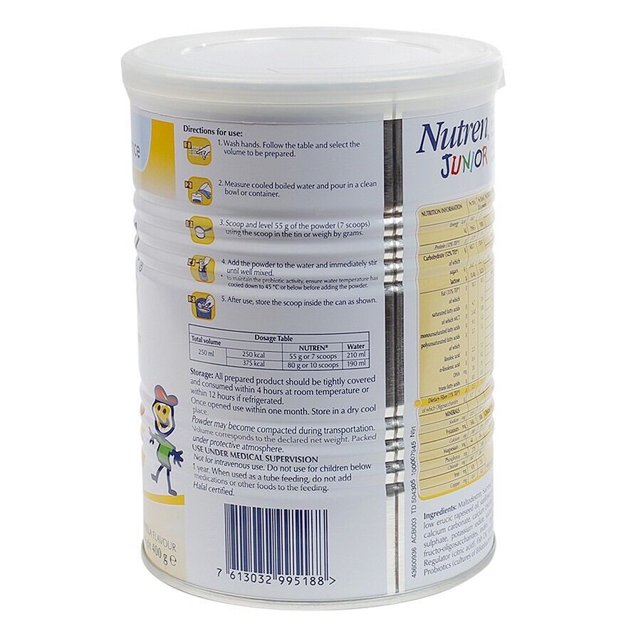 Sữa Bột Nestle Nutren Junior - Hộp 400g