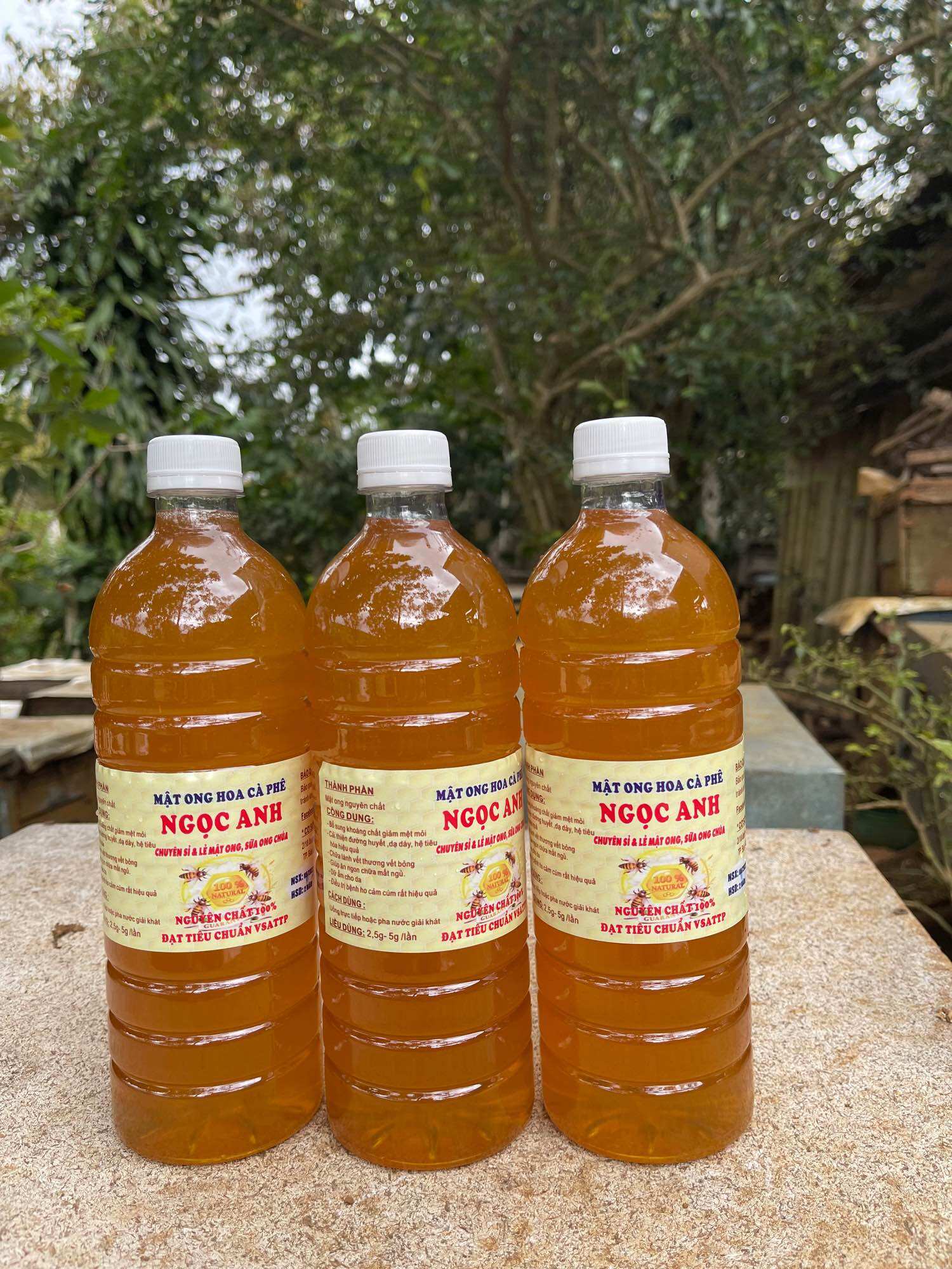 1LÍT mật ong hoa cà phê Bảo Lộc