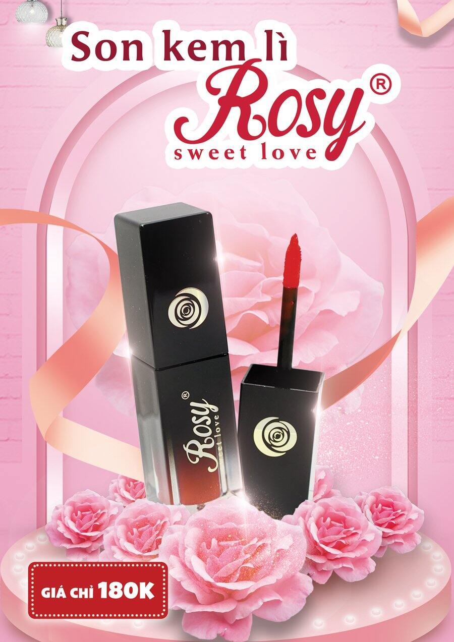 son kem lì cam đất Rosy