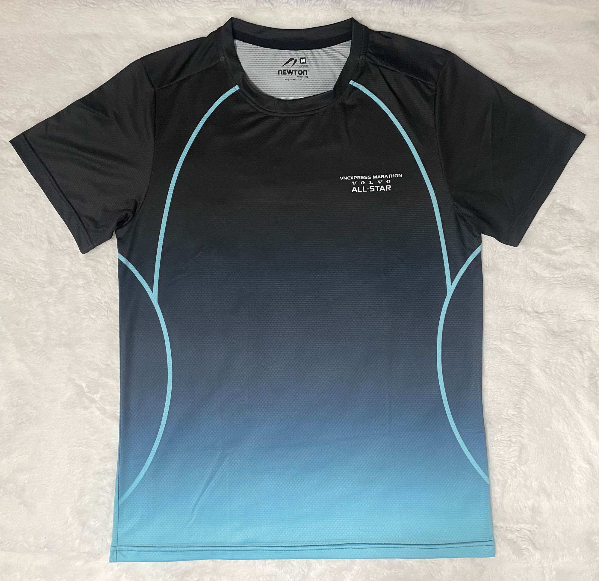 Men's and Women's Running Shirts with 4-Way Stretch Elastic, Lightweight, Thin, Cool, Soft and Lightweight