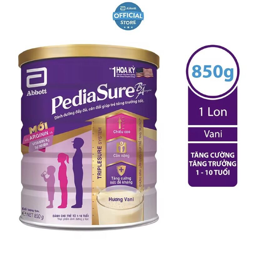 Sữa bột Abbot Pediasure 850g