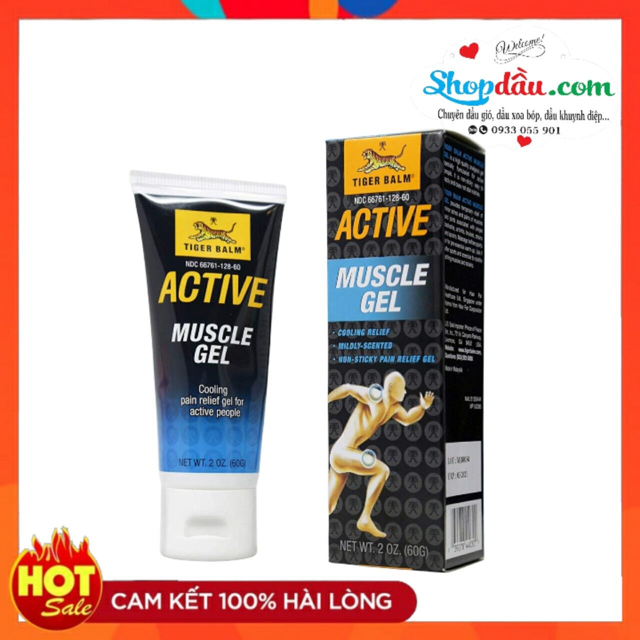 Dầu tiger balm muscle gel