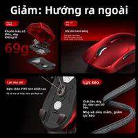 Microstep | Chuột Nhẹ Cho Việc Chơi Game  Văn Phòng Dành Cho Bàn Tay Lớn