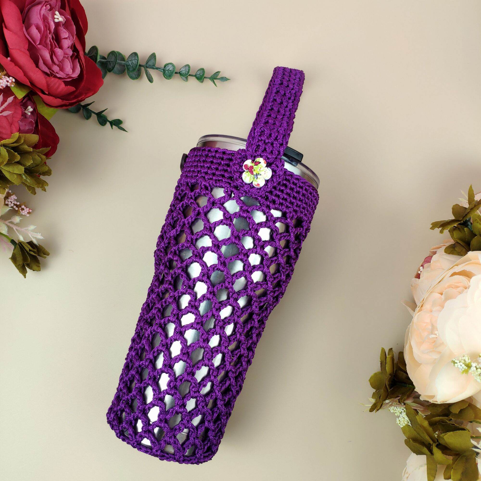 Túi đựng ly giữ nhiệt size 900ml handmade