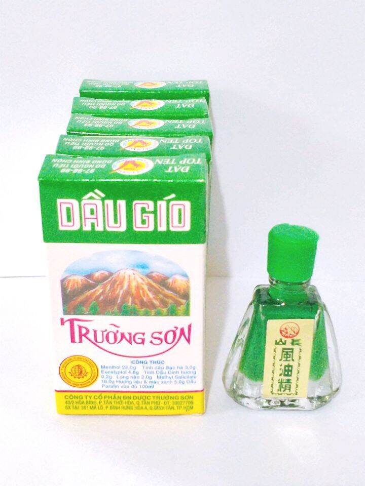 COMBO 5 CHAI DẦU GIÓ TRƯỜNG SƠN