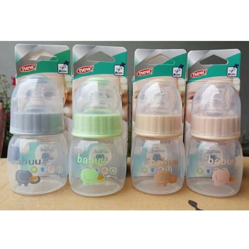 Bình sữa Babuu pp cổ hẹp 60ml cho bé sơ sinh [mẹ và bé]