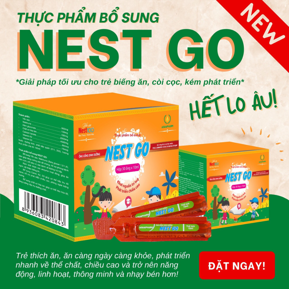 Ống uống dinh dưỡng nest go