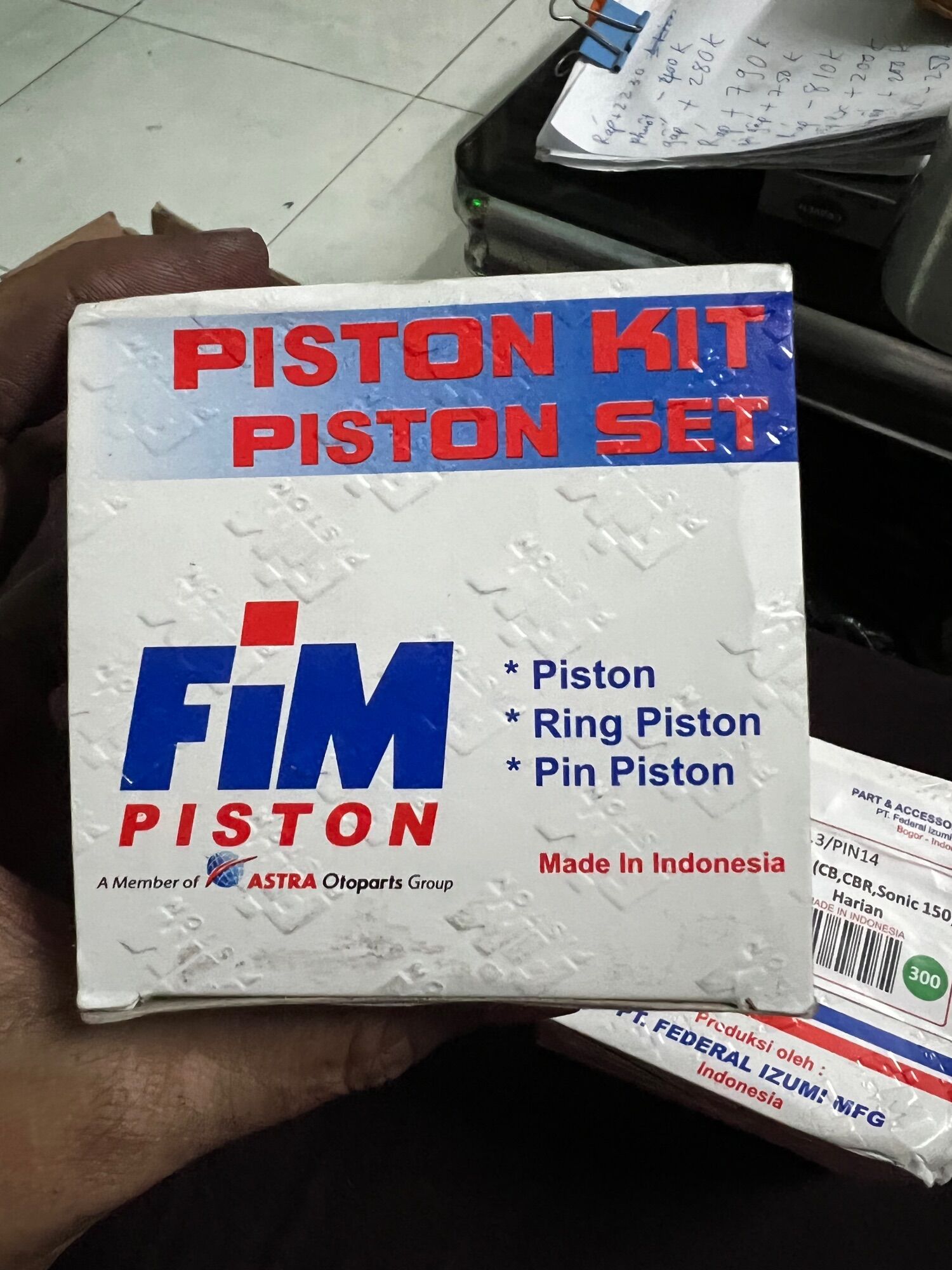 Trái piston 60.3 chính hãng fim winner- sonic - cb