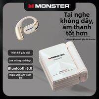 Monster | Tai Nghe Thể Thao Open-Ear Monster AC530 Bluetooth Dẫn Truyền Xương Chống Nước IPX5 Bluetooth 6.0 Micro Đàm Thoại