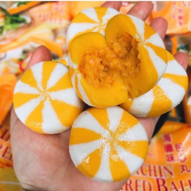 Bánh bao thả lẩu trứng cá 500gr