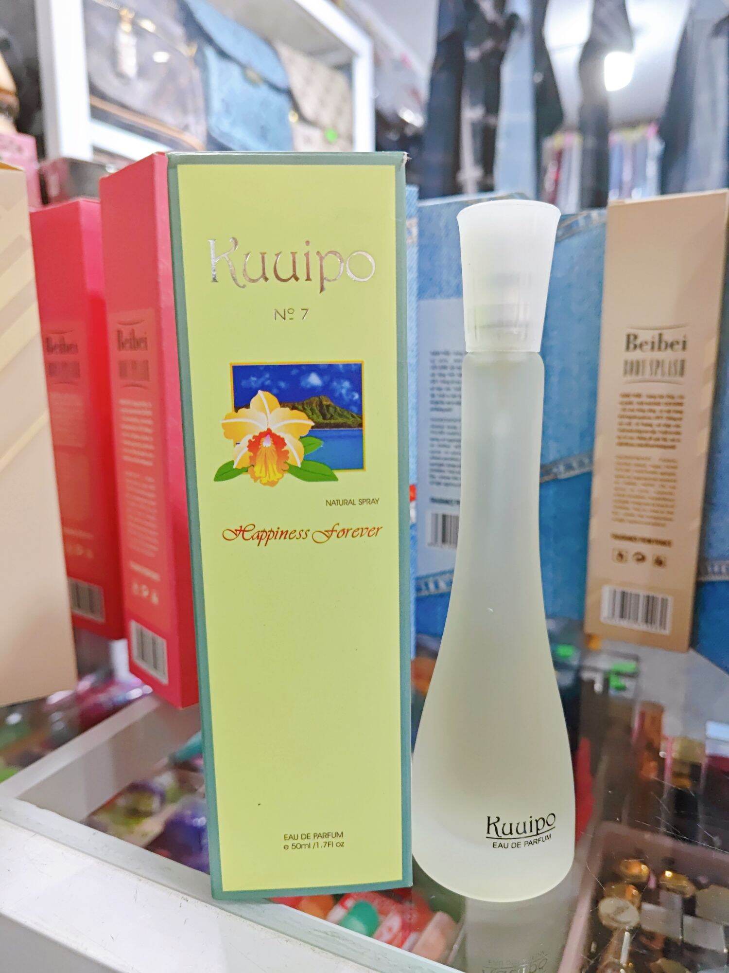 Nước Hoa Kuuipo Happiness Forever 50ml - Mùi Hoa Lài Thanh Mát Lưu Hương Cả Ngày
