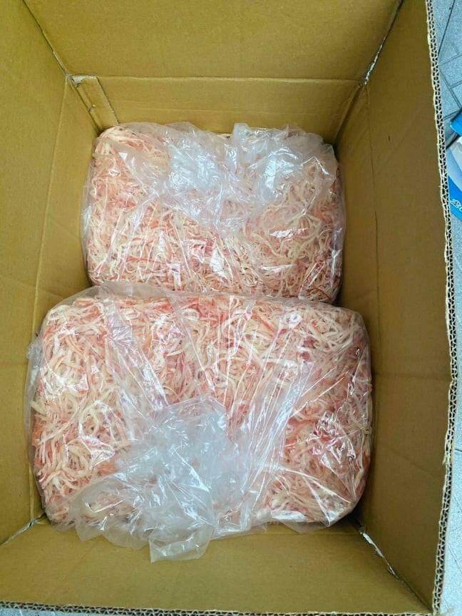 100gr mực hấp dừa sợi siêu ngon