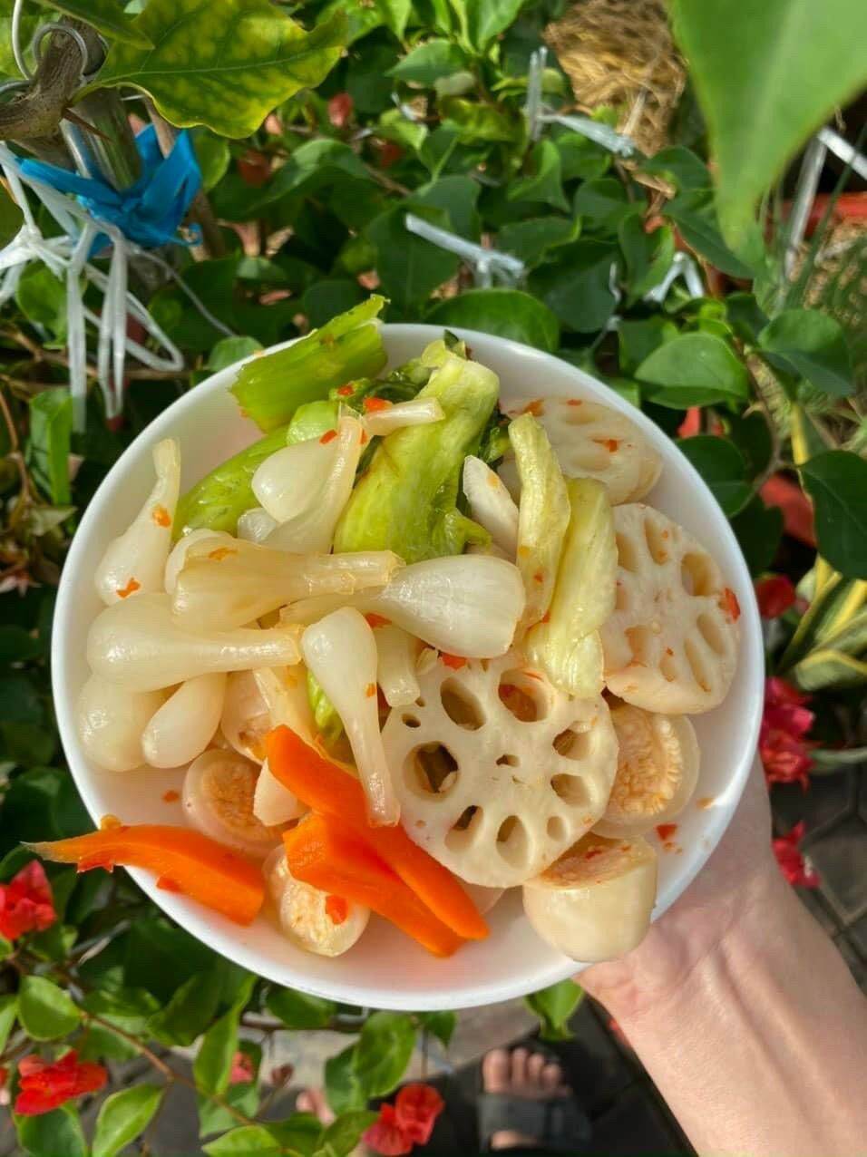 Dưa món ngâm chua ngọt 1kg
