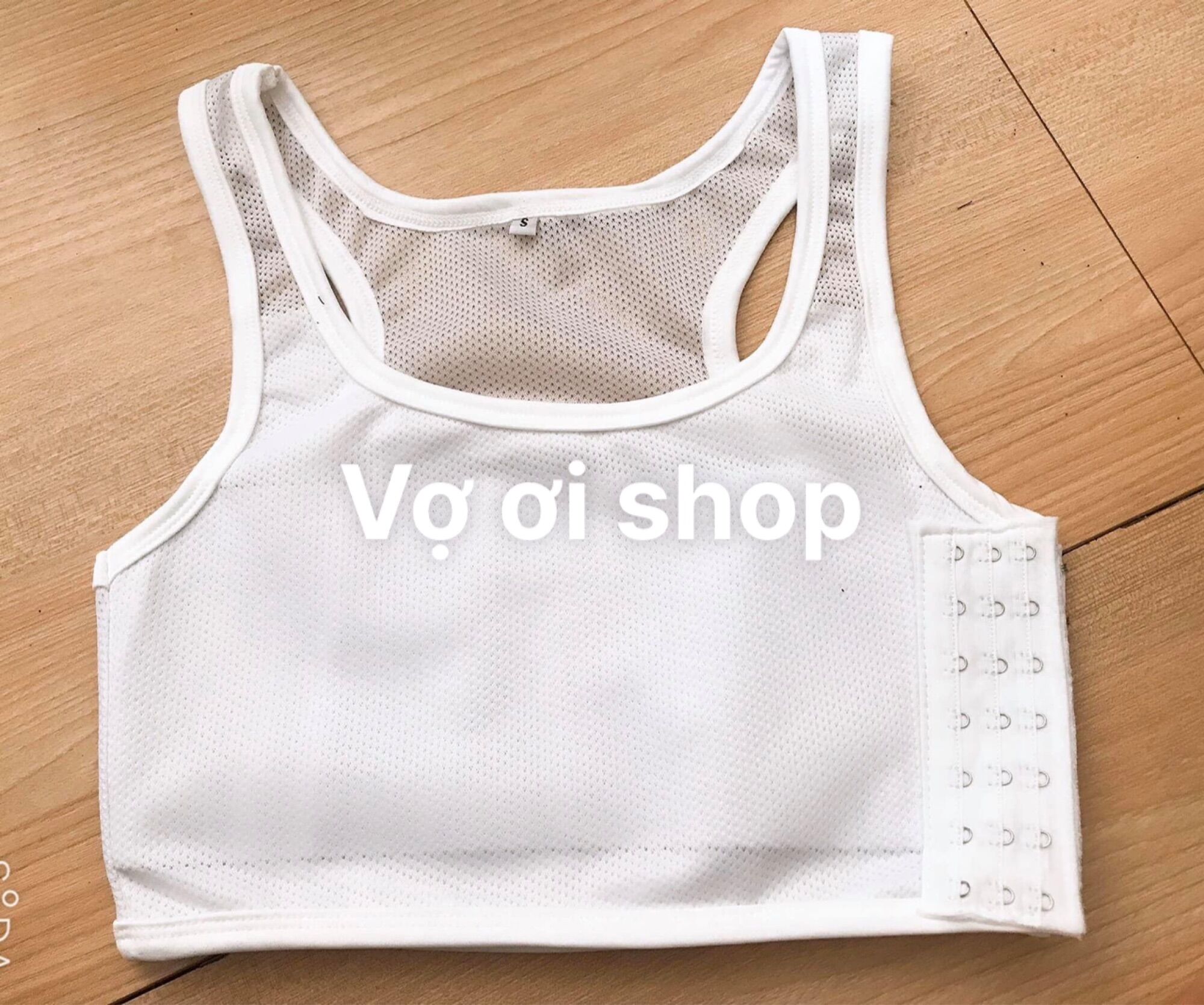 [ Hỏa Tốc ]Áo Nịt Ngực Tomboy - Lưới Thoáng Mát [ Bản Bó Trước Ngực ]