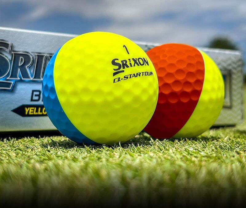 Bóng golf 2 màu hiệu Srixon Z-star ( 10 quả)