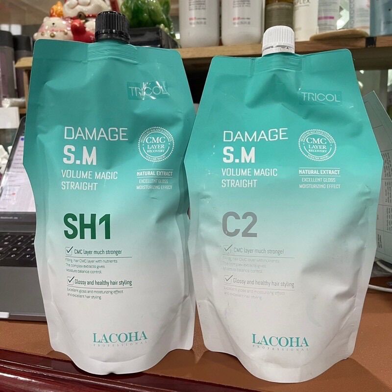 [HCM]THUỐC DUỖI  UỐN PHỒNG CÚP OBSIDIAN VOLUME MAGIC 500g x 2