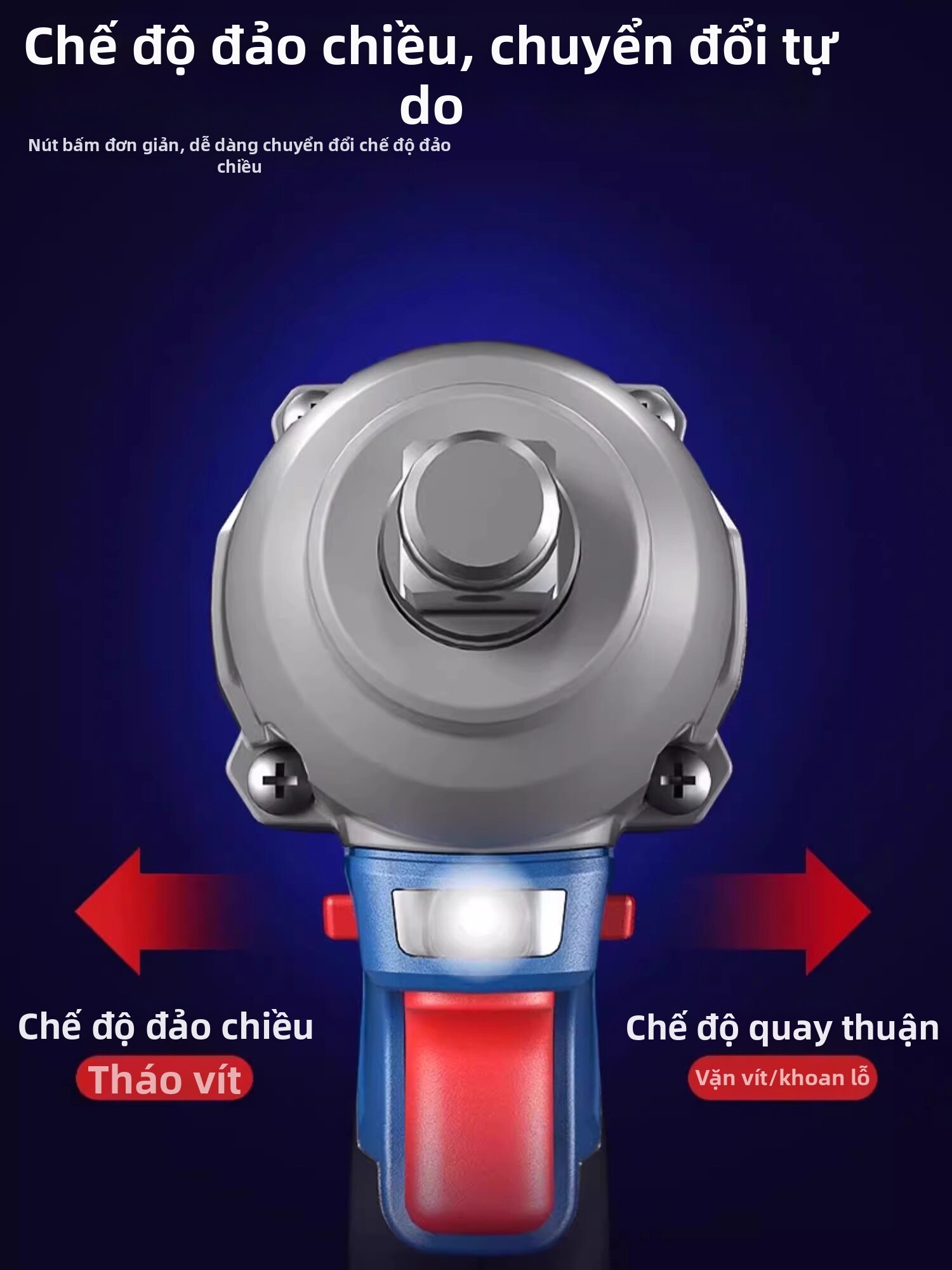 Dongcheng | Powerful High Torque Cordless Impact Wrench Giá 3,954,000 Đồng*Miễn phí vận chuyển