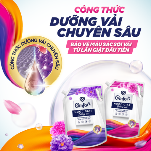 NƯỚC GIẶT DƯỠNG VẢI COMFORT 3,6kg