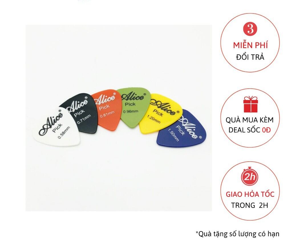 5 cái pick gảy đàn guitar