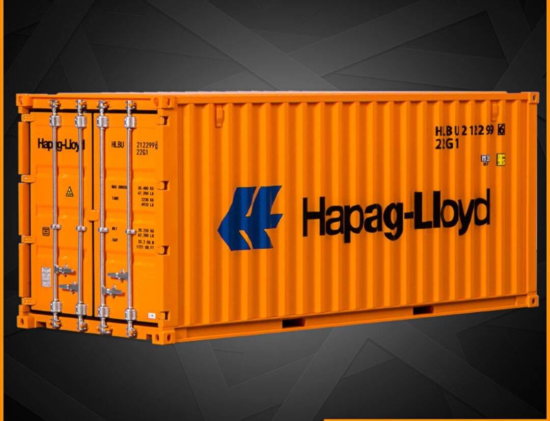 Mô hình thùng container 1:24