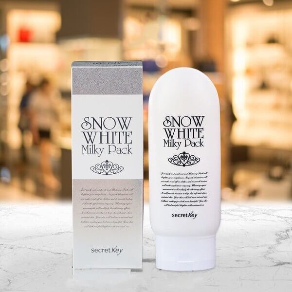 Kem Tắm Trắng Secret Key Snow White Milky Pack 200G