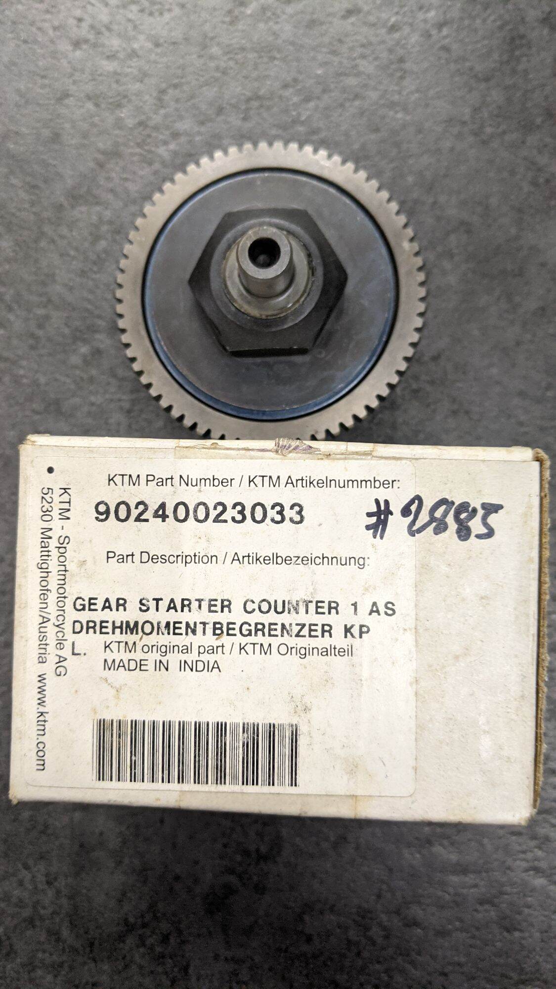 Nhông đề Duke/RC 250 và 390