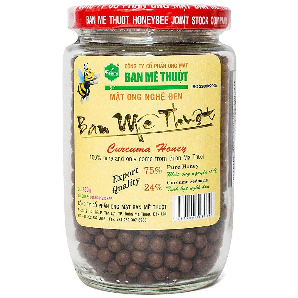 Mật ong nghệ đen ban mê thuộc - lọ 250mg