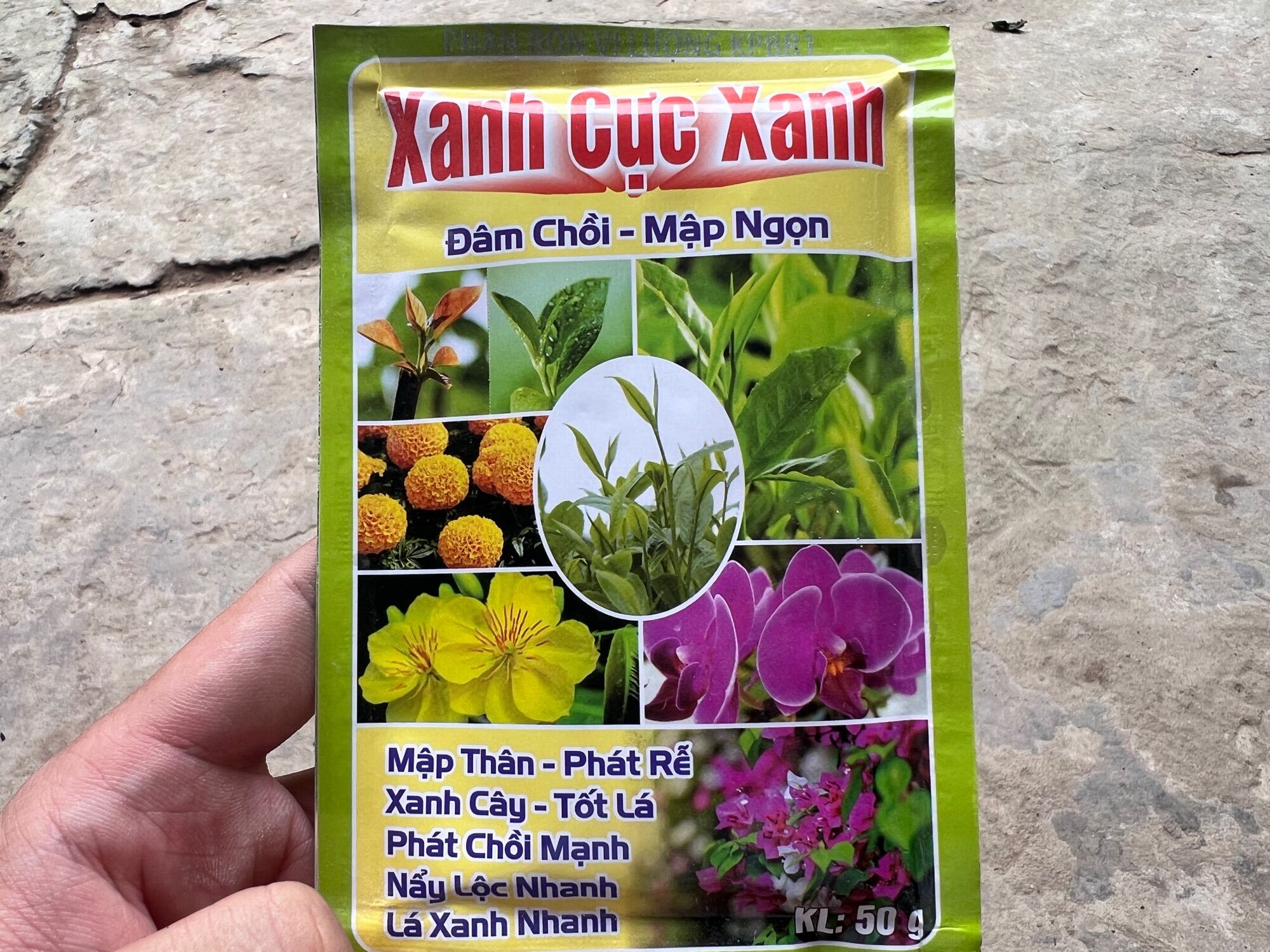 Xanh cây mướt lá cực nhanh