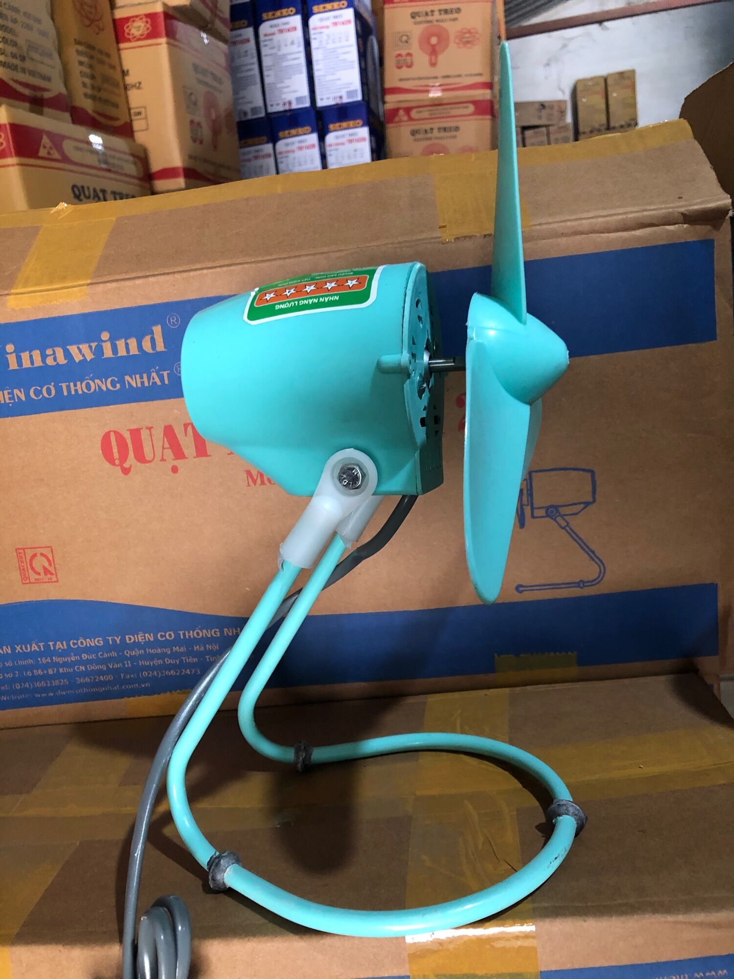 Quạt bàn 225mm Vinawind [Quạt con cóc]