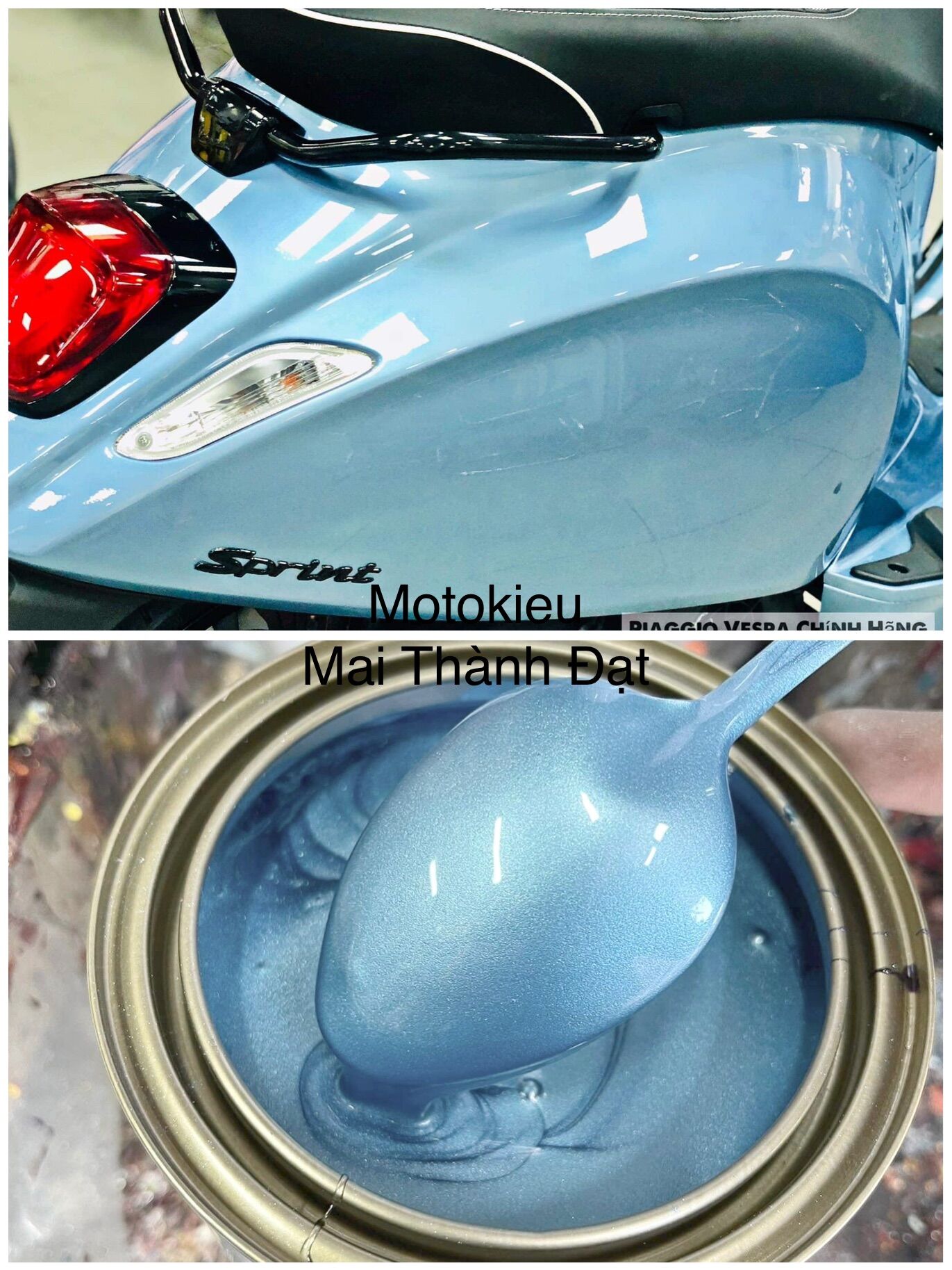 Màu sơn camay k400 maithànhđạt