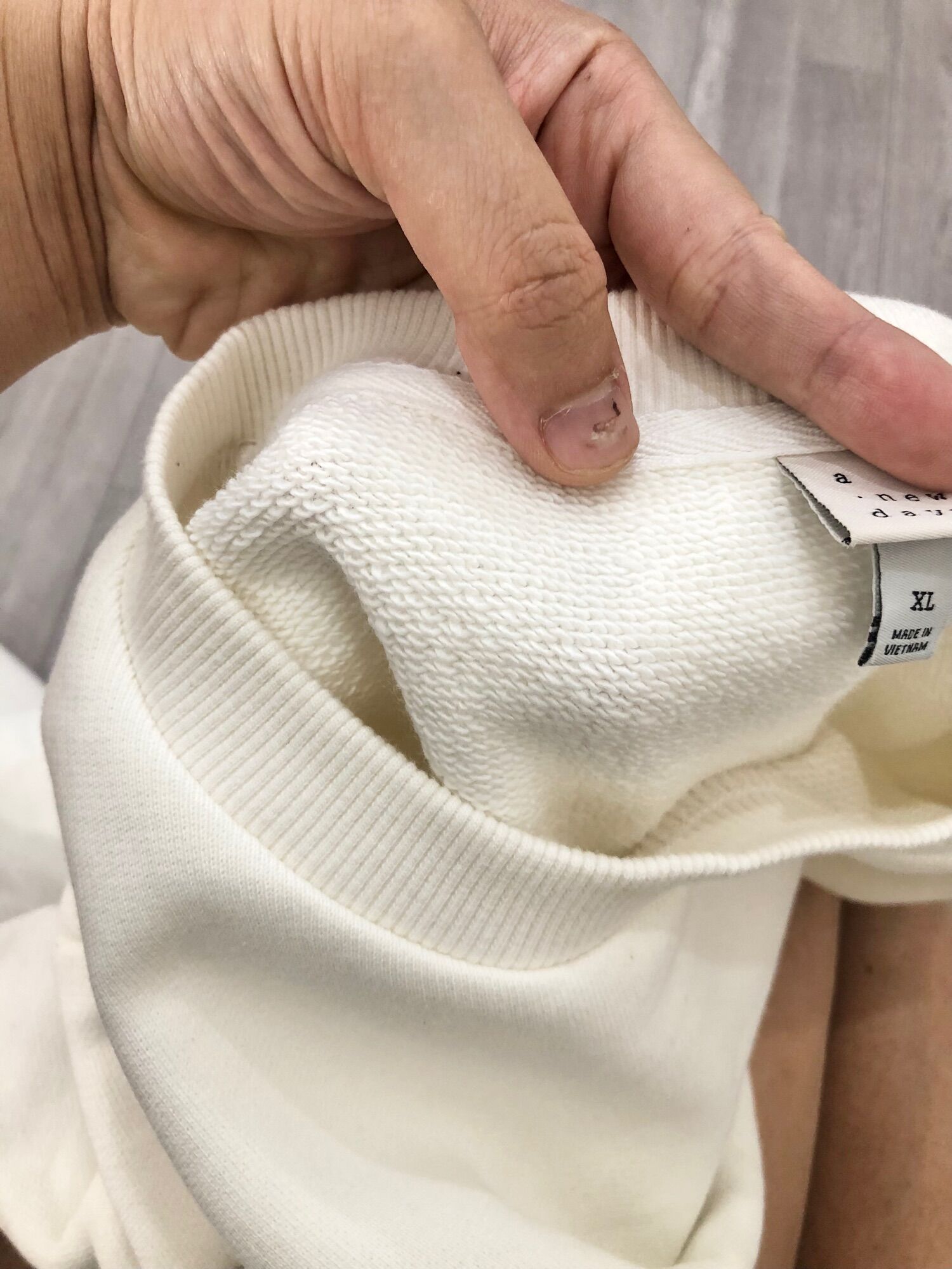 áo nỉ da cá sweater aNewDay dày nặng siêu đẹp
