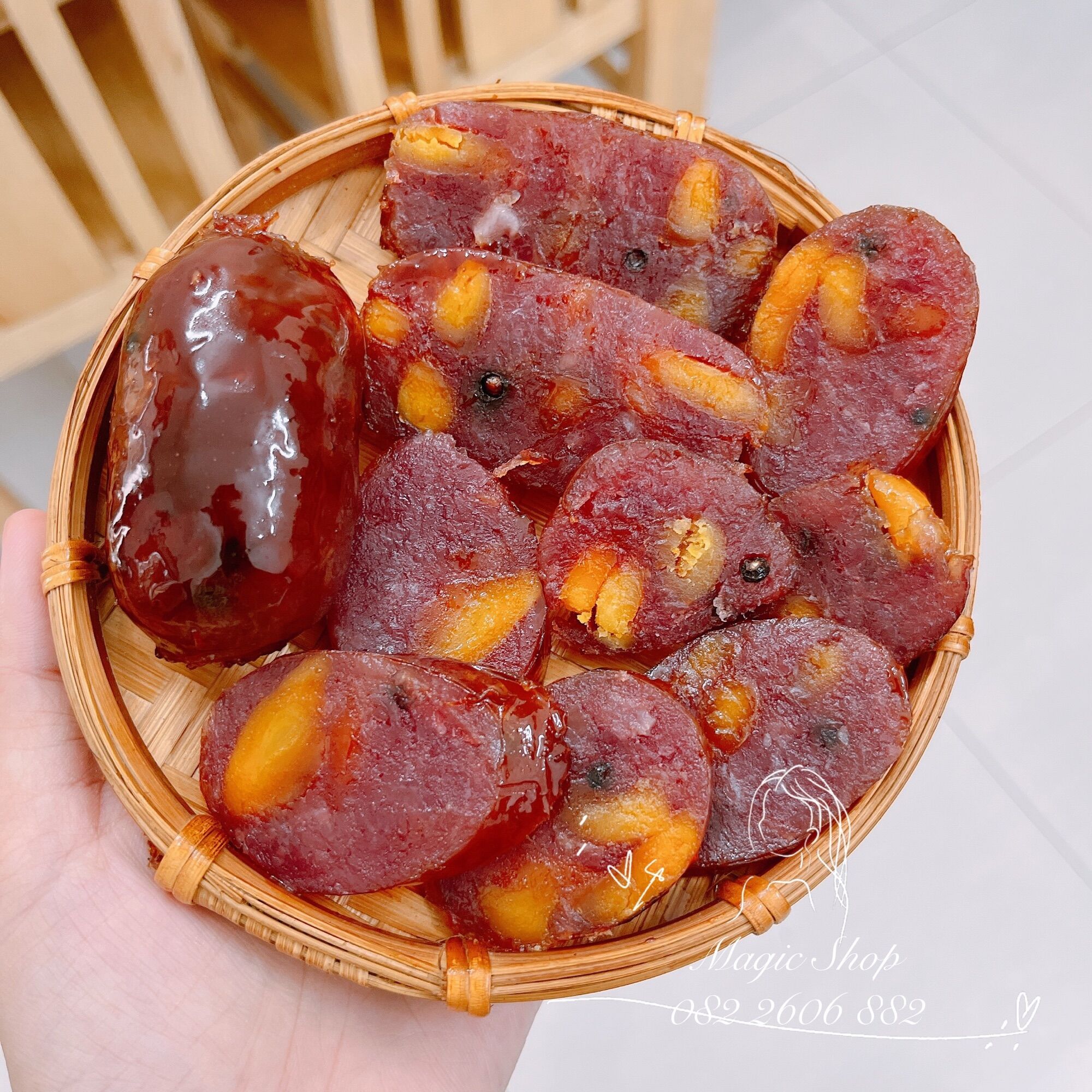 [500G] LẠP XƯỞNG TRỨNG MUỐI ĐẶC SẢN LONG AN NHIỀU NẠC