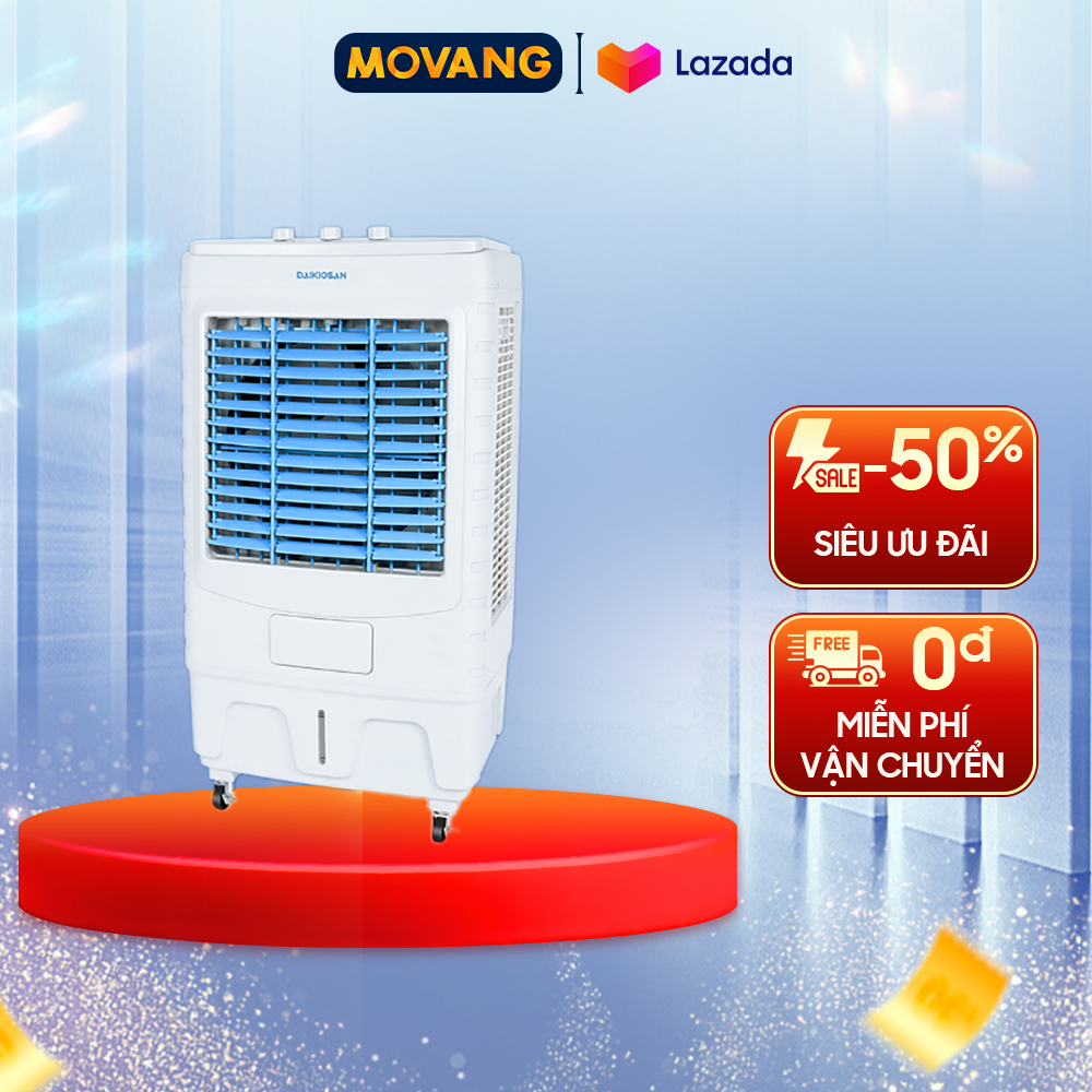 - Máy làm mát không khí Daikiosan DKA-05000E cam kết chất lượng sản phẩm như mô tả sử dụng đơn giản