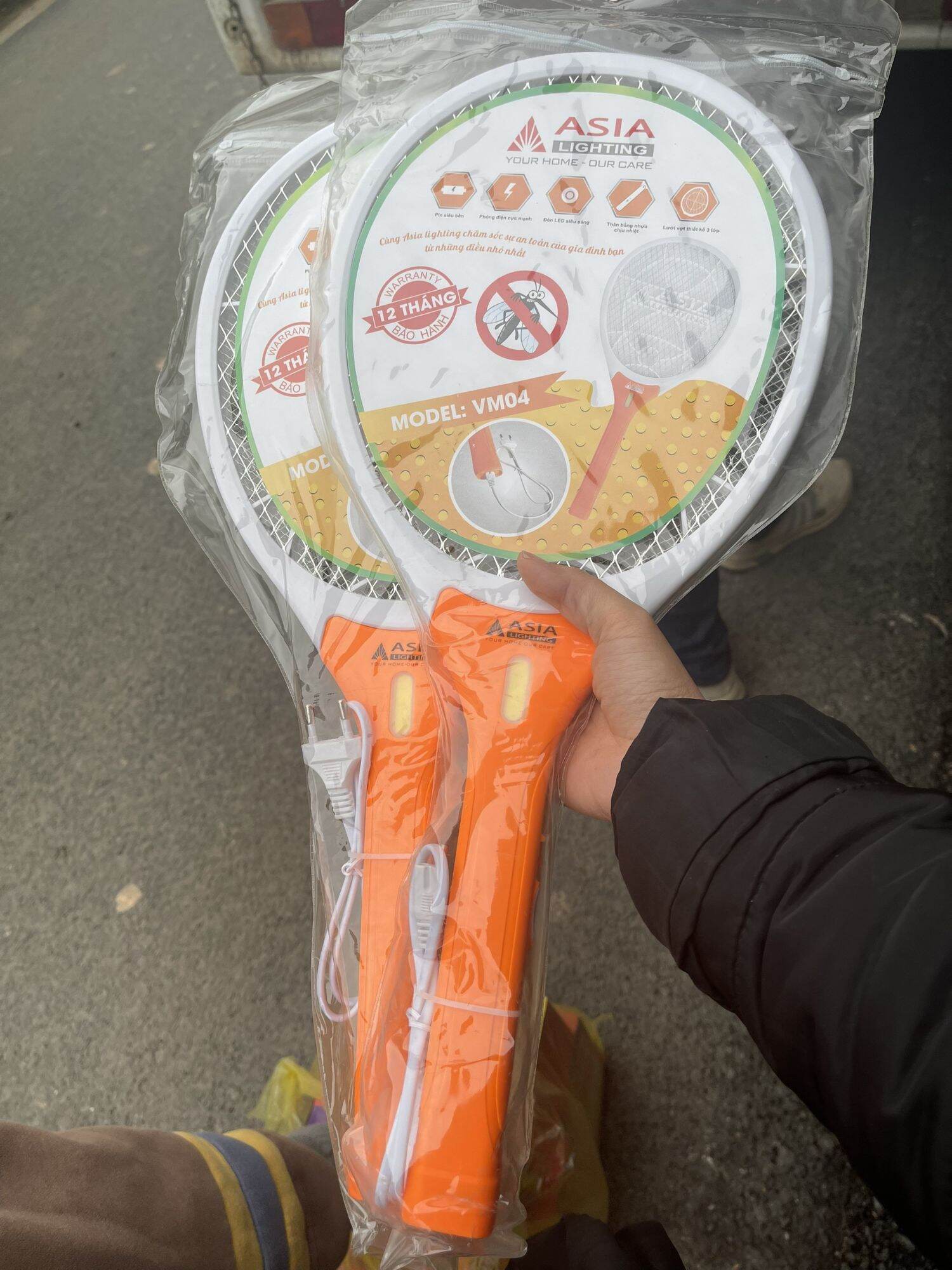 vợt muỗi asia