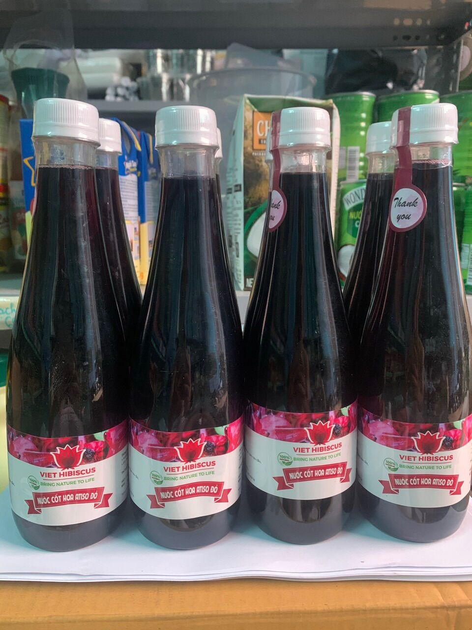 Nước cốt hoa atiso đỏ 500ml