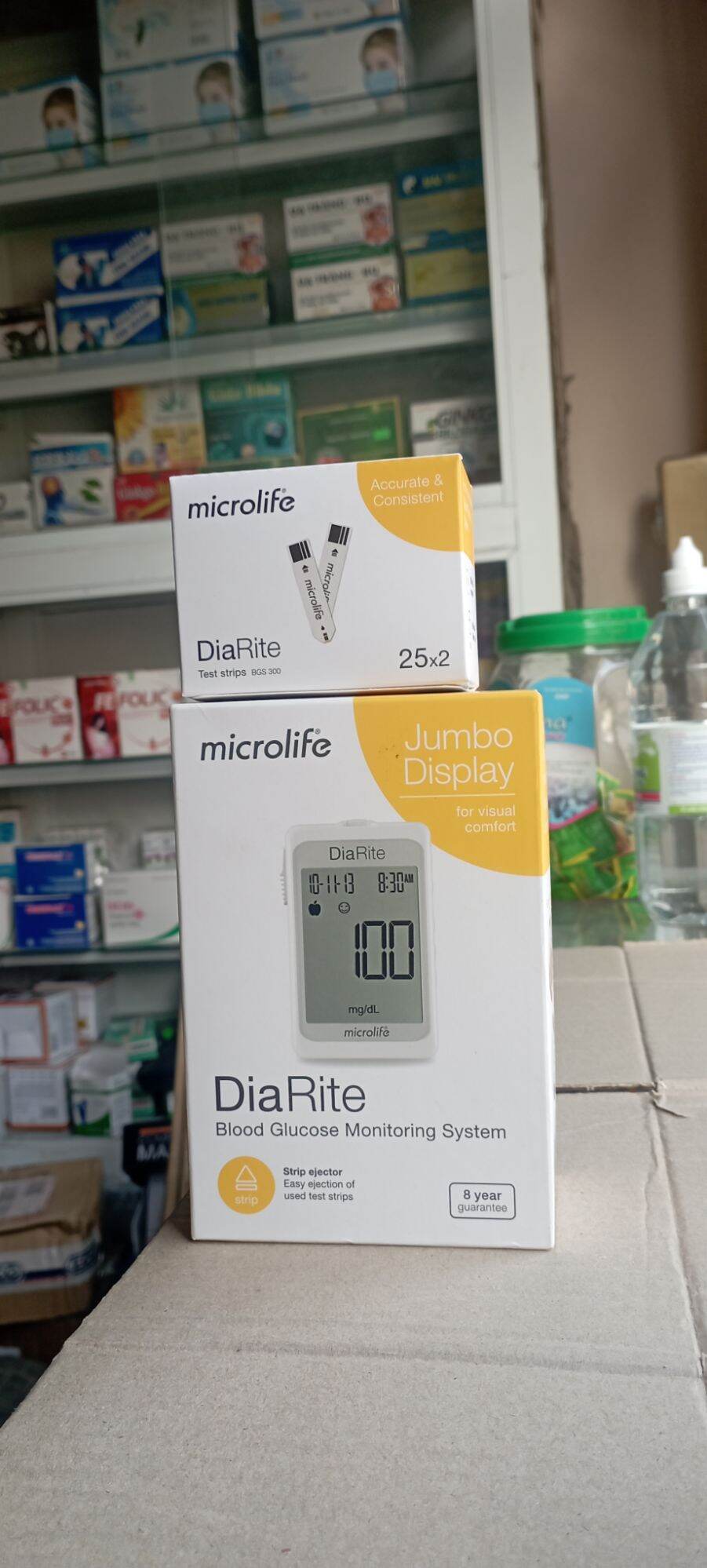MÁY ĐO ĐƯỜNG HUYẾT MICROLIFE THUỴ SỸ DiaRite đo nhanh