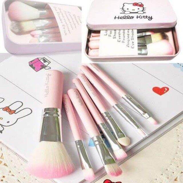 [HCM]HỘP CỌ TRANG ĐIỂM HELLO KITTY 7 CÂY