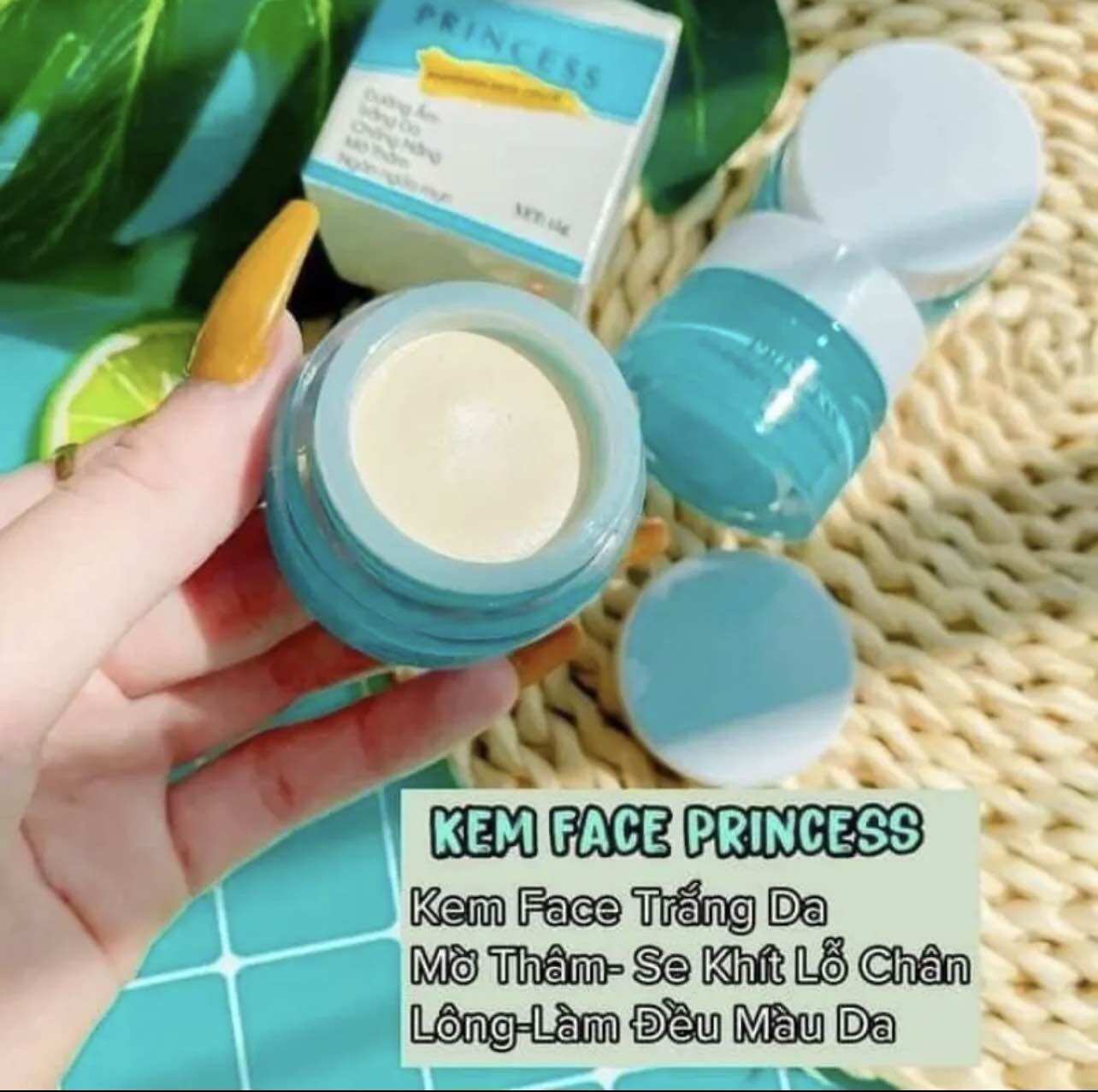 Kem face princess dưỡng da trắng mịn